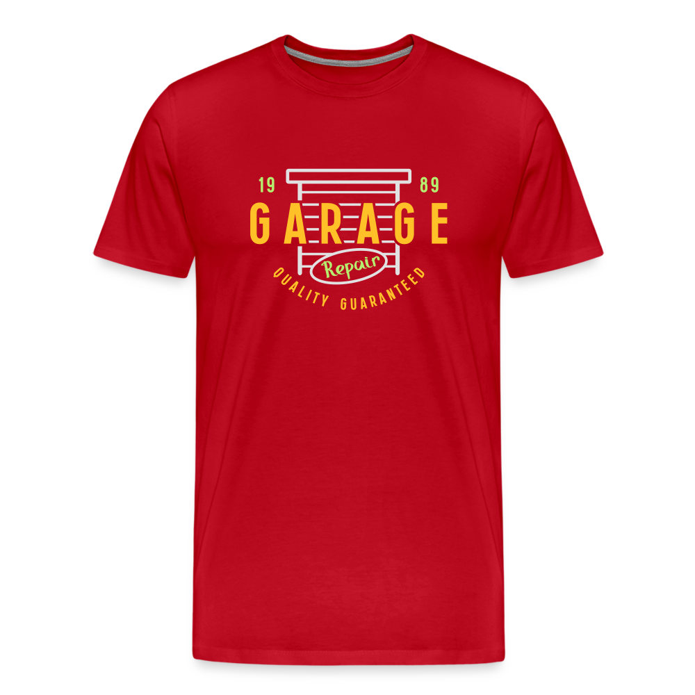 Garage Men’s Premium T-Shirt - red