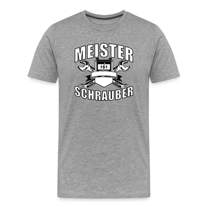 meister schrauber Men’s Premium T-Shirt - heather grey