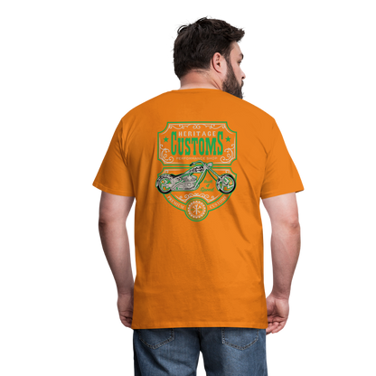 mechanic label Men’s Premium T-Shirt - orange