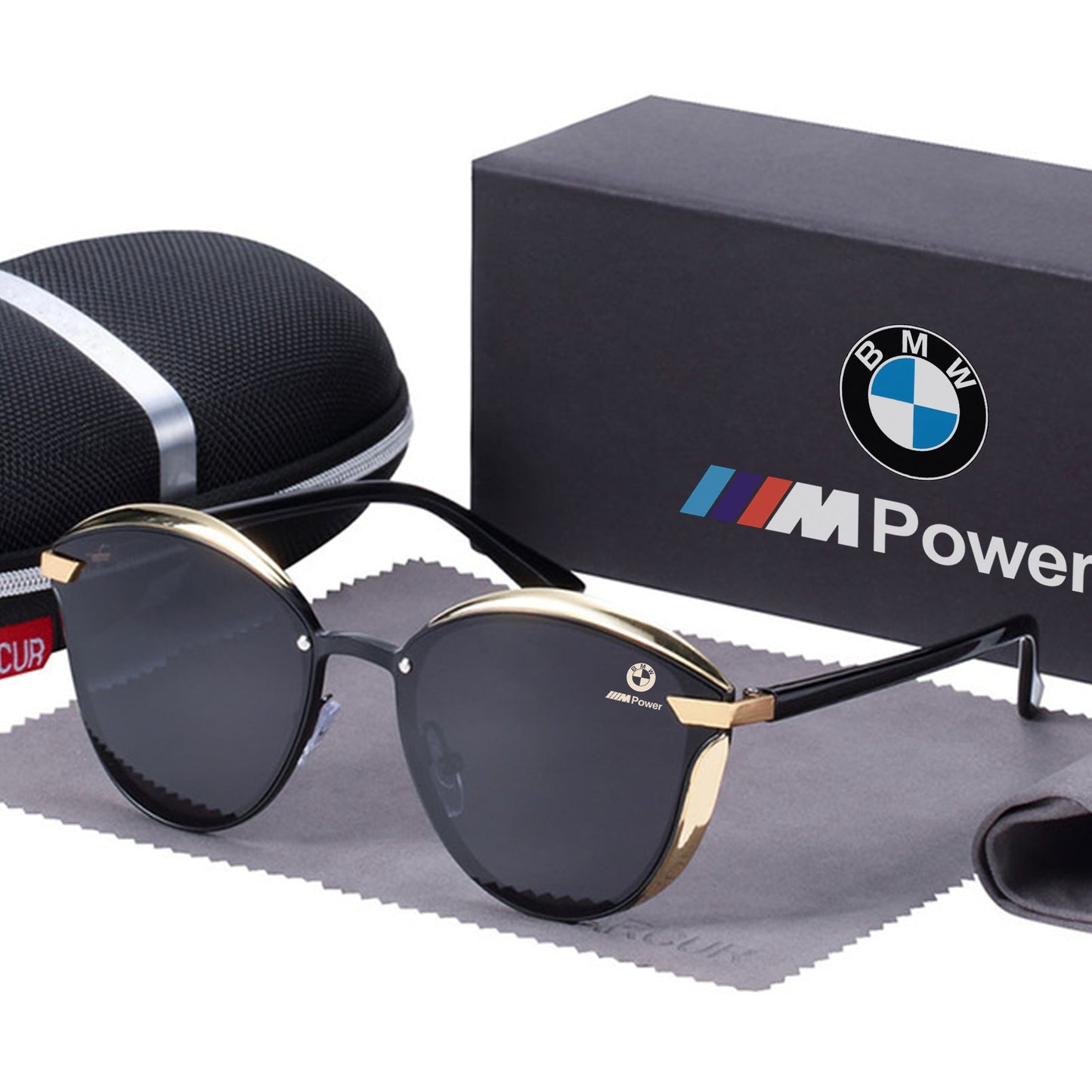 BMW Women’s Polarized Sunglasses - Black