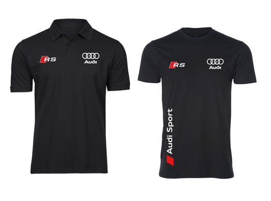 Ensemble de t-shirts à demi-manches Audi - XS / Noir