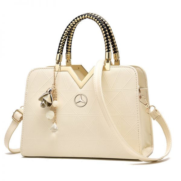 Sac à main Mercedes printemps pour femme - Beige