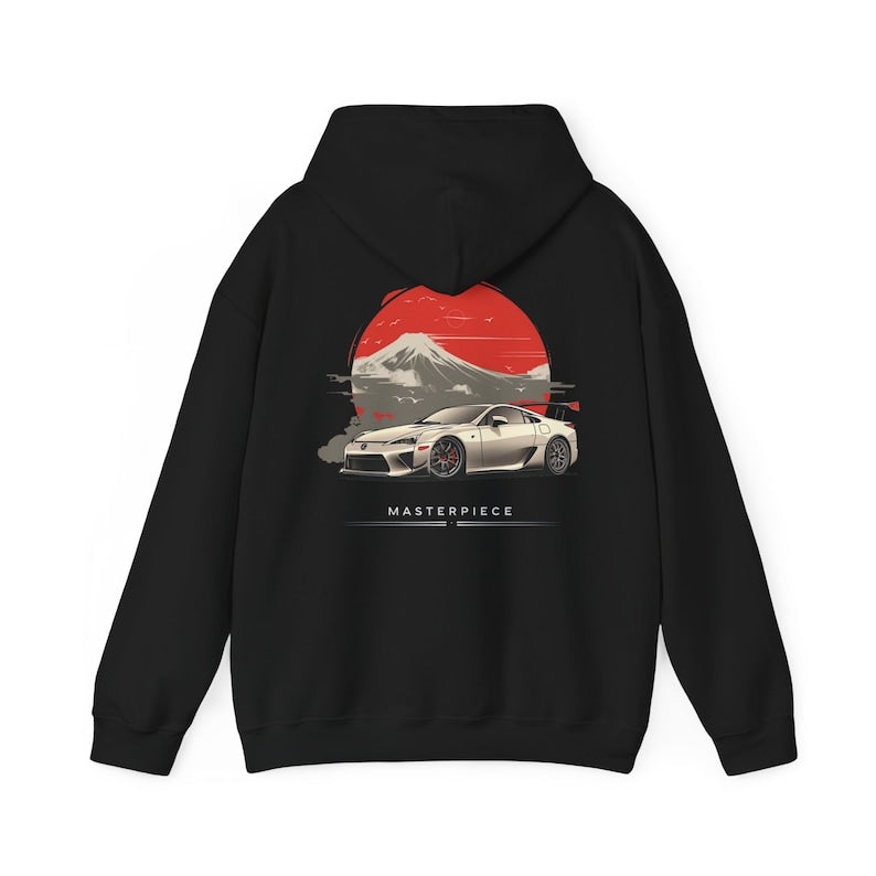 Lexus LFA Car Guy&#39;s JDM Hoodie - White / S